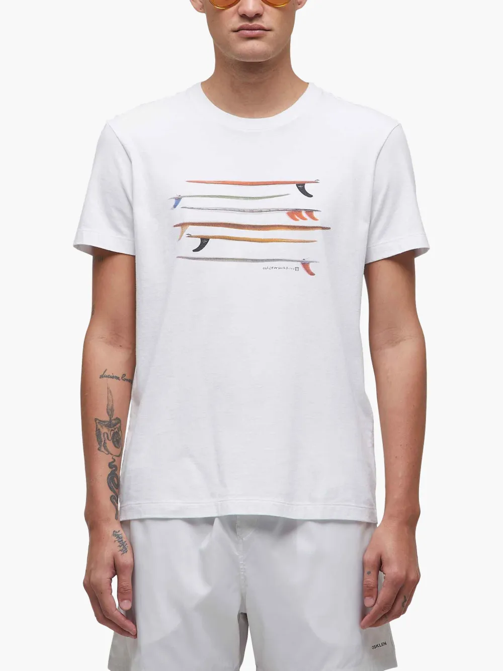 Osklen Surfboards T-shirt Wit