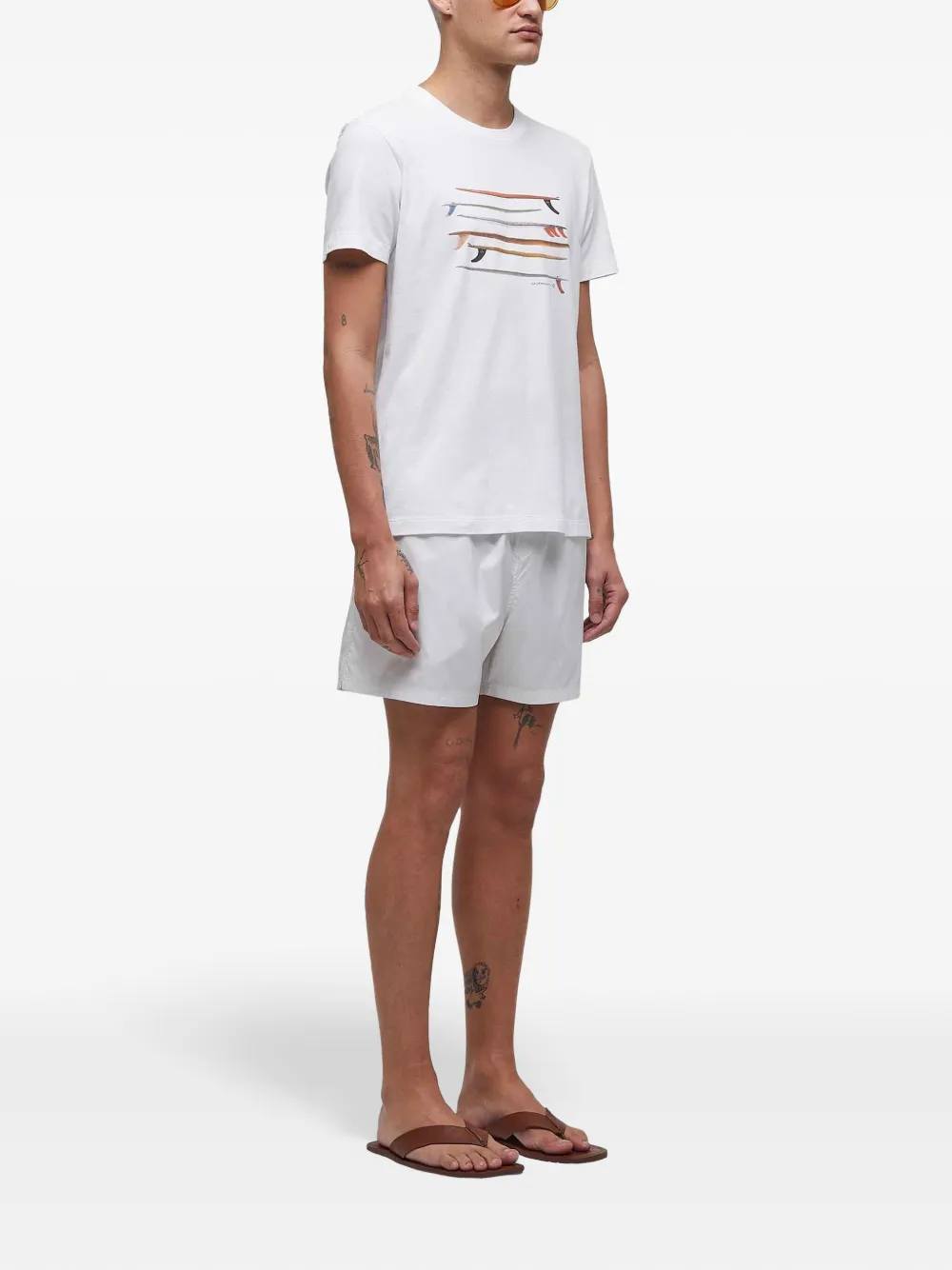 Osklen Surfboards T-shirt Wit