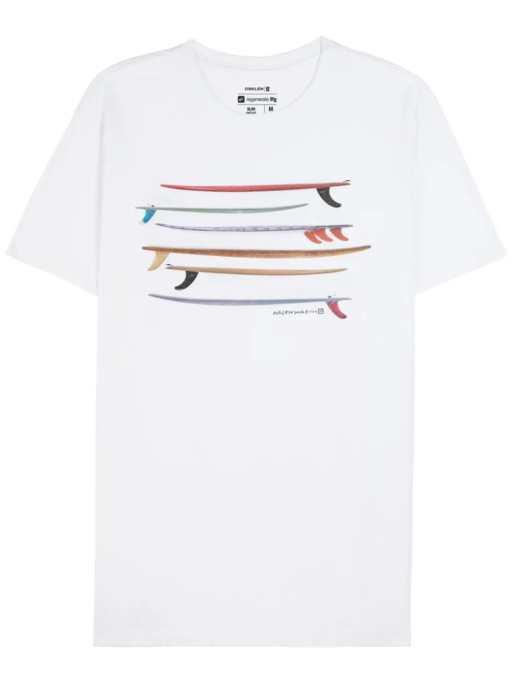 Osklen Surfboards T-shirt Wit