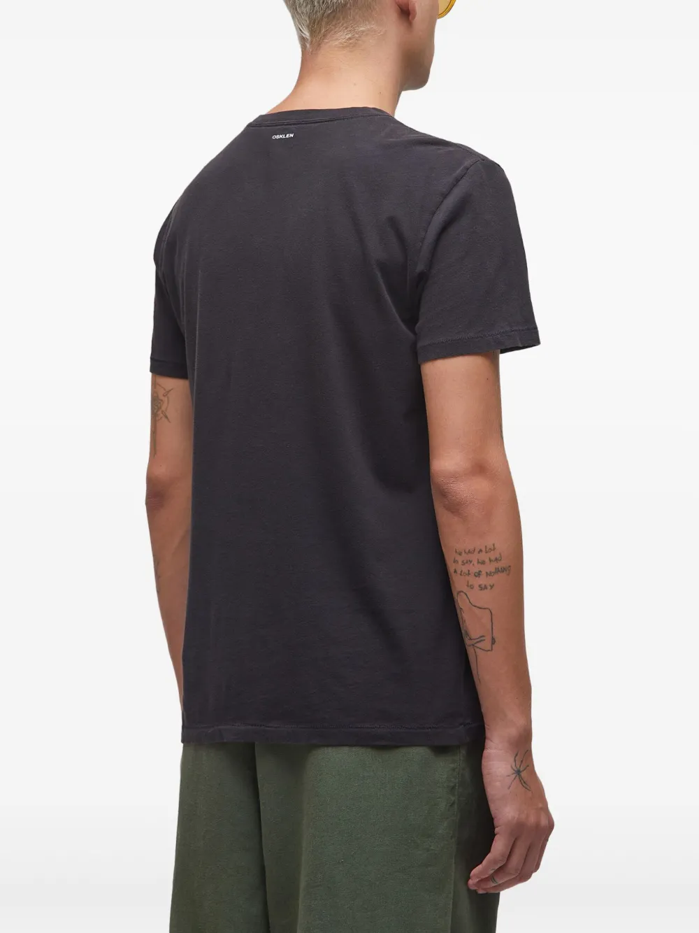 Osklen Katoenen T-shirt Zwart