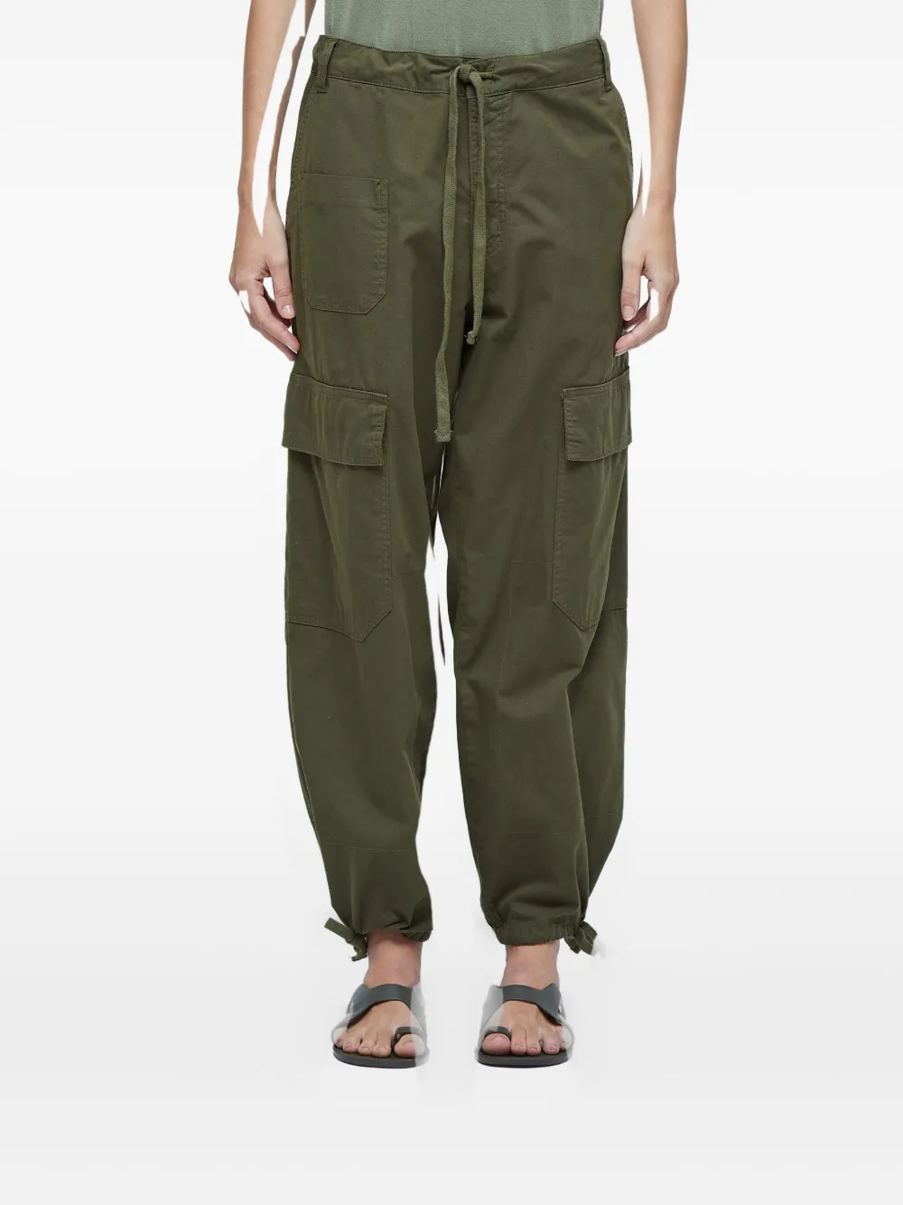 Osklen Cargo broek met trekkoord Groen