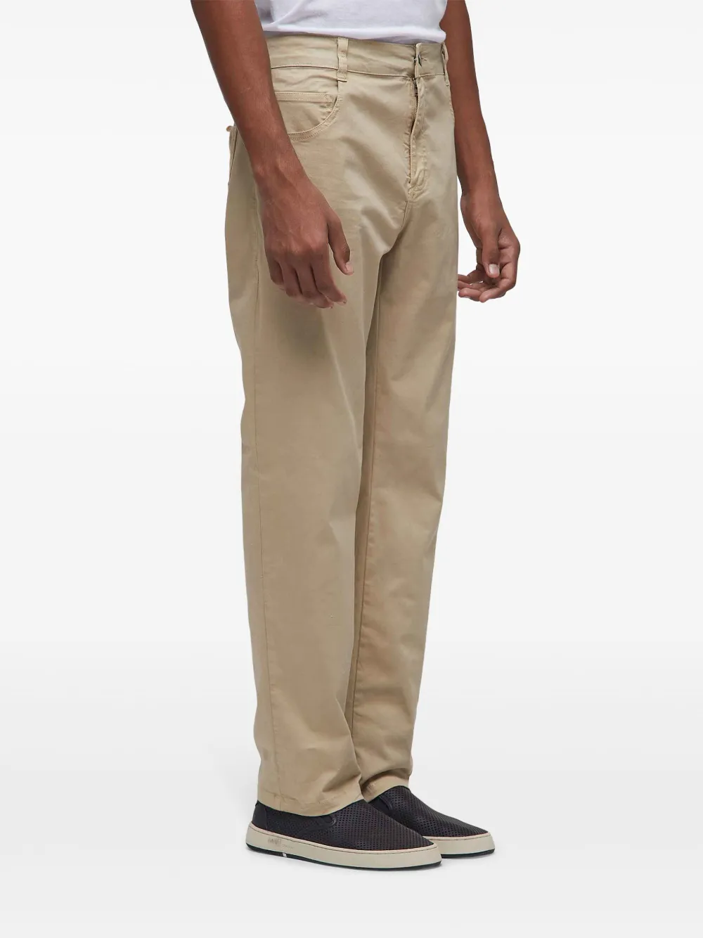 Osklen Mid-rise Slim-fit Jeans In Neutral