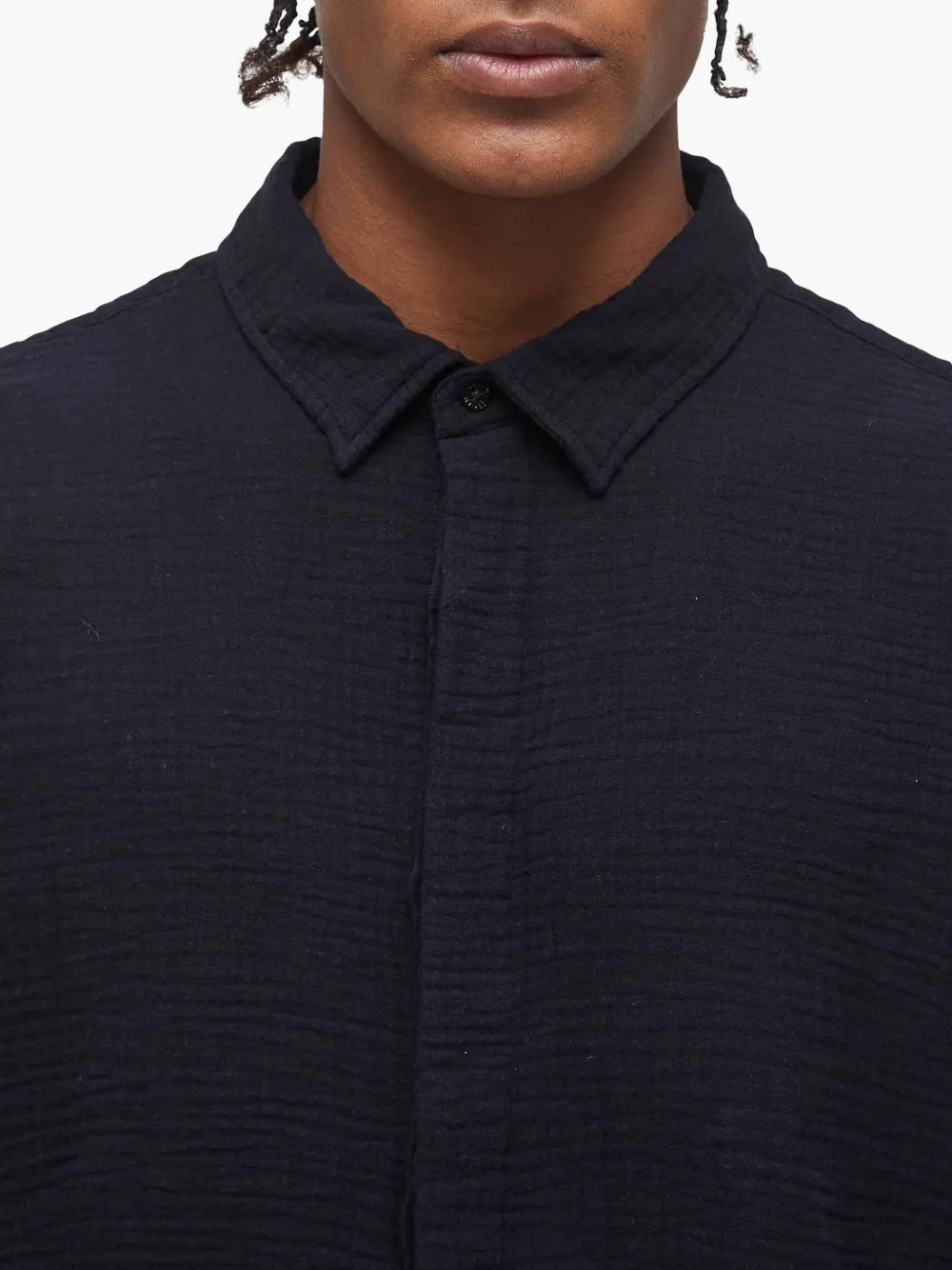 Osklen Wavy overhemd Zwart