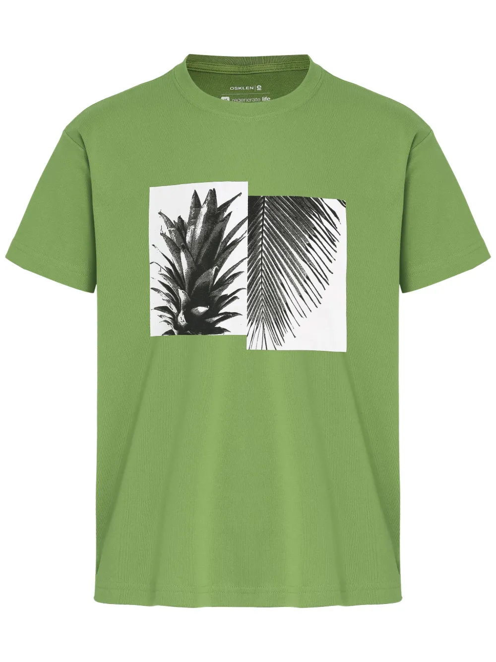 Osklen Stone Abacaxi Palmeira T-shirt Groen