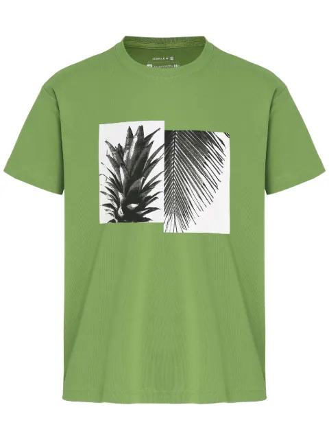 Osklen Camiseta Stone Abacaxi Palmeira