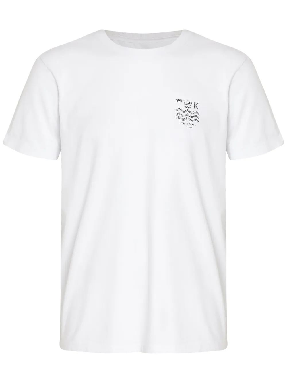 Osklen Stone Brasão Naive T-shirt Wit