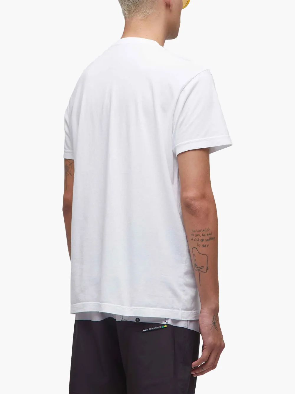 Osklen Stone Rio Paint T-shirt Wit