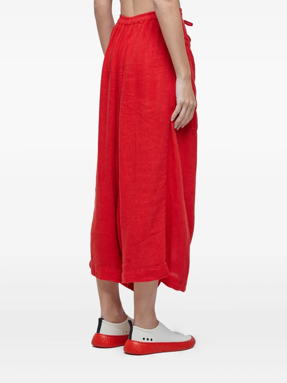 Osklen Ampla broek met trekkoord Rood