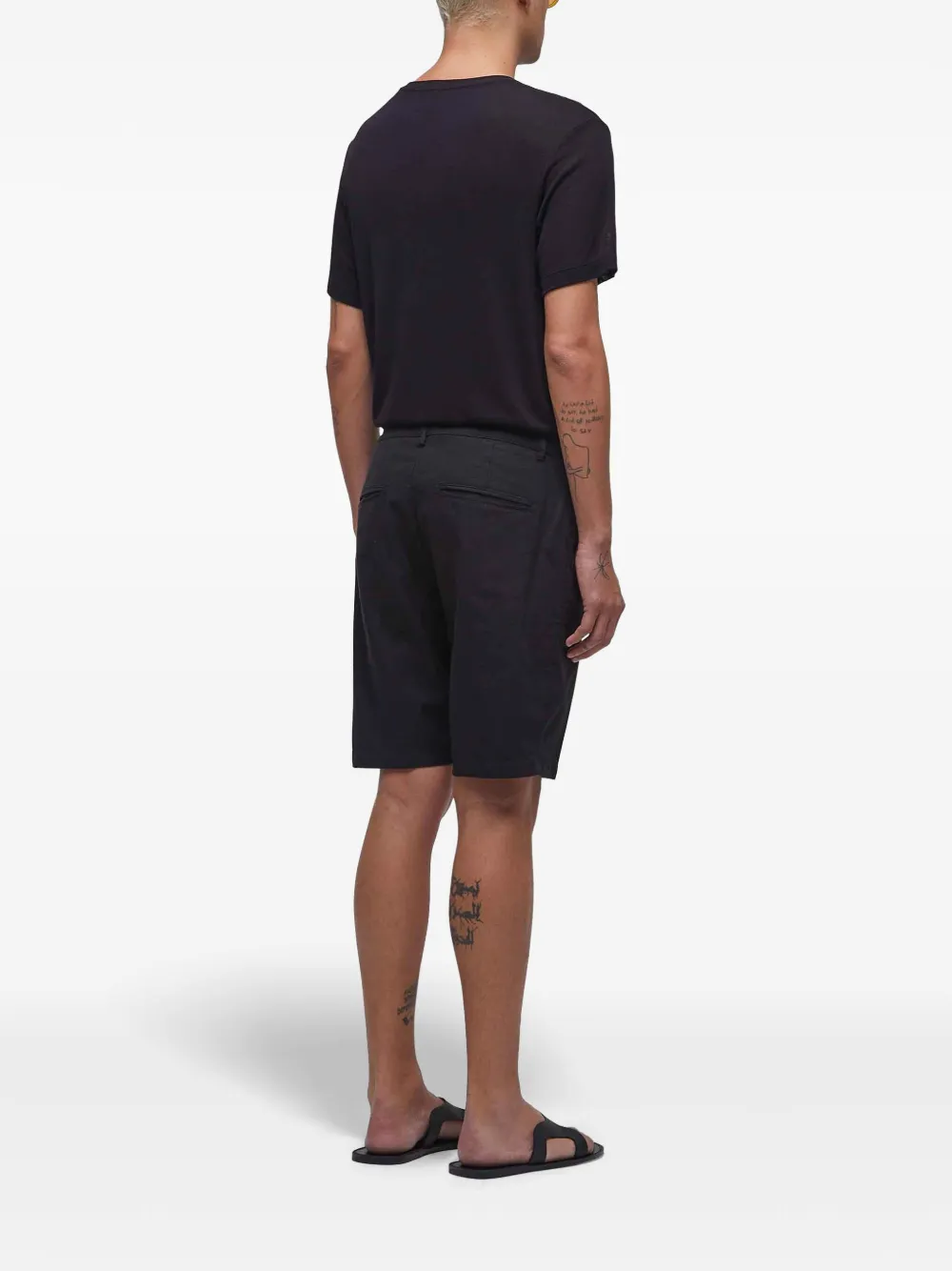 Osklen Alfaiataria shorts Zwart