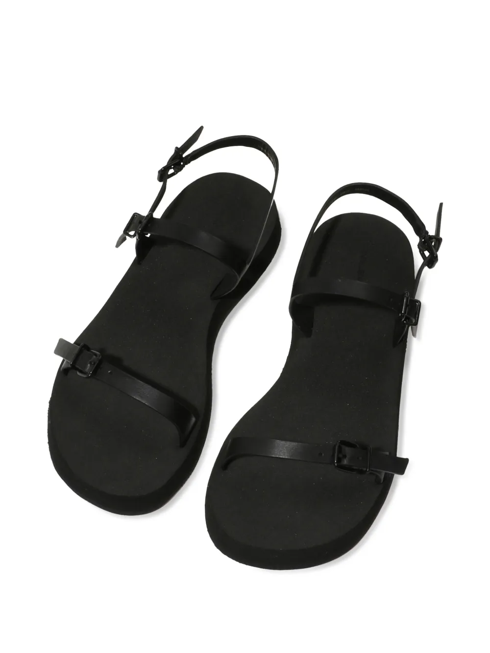 Osklen Fine leather sandals Black