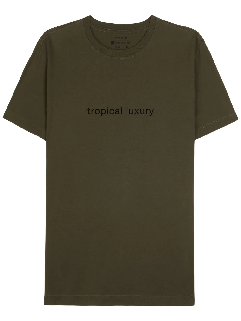 Osklen Vintage Tropical Luxury MC T-shirt Groen