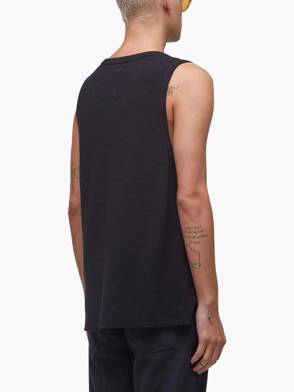 Osklen Quadrile Tank Top In Black