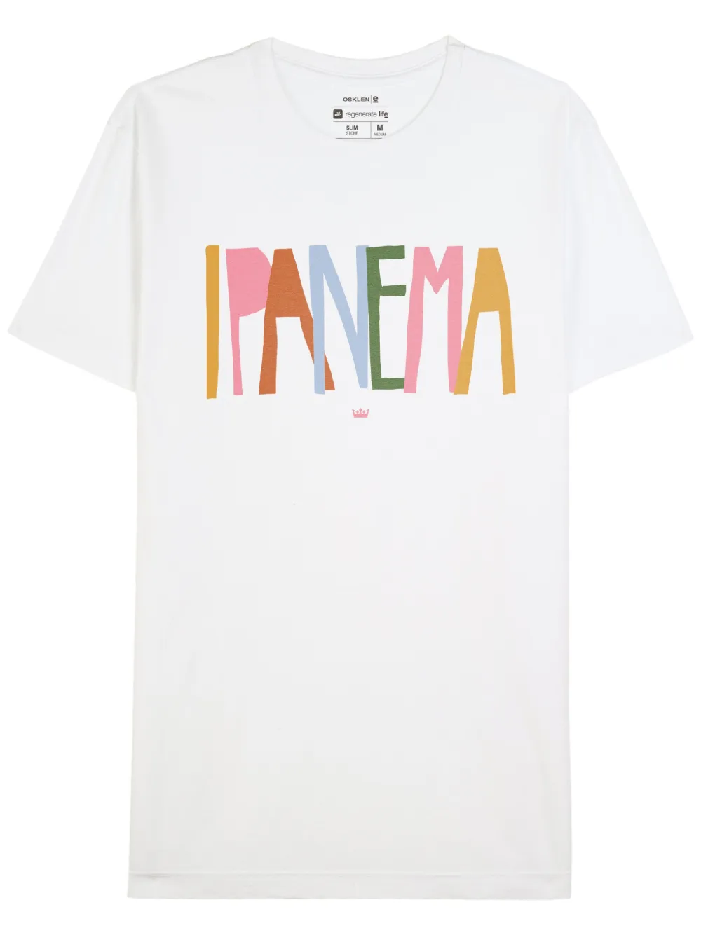 Osklen Stone Ipanema T-shirt Wit