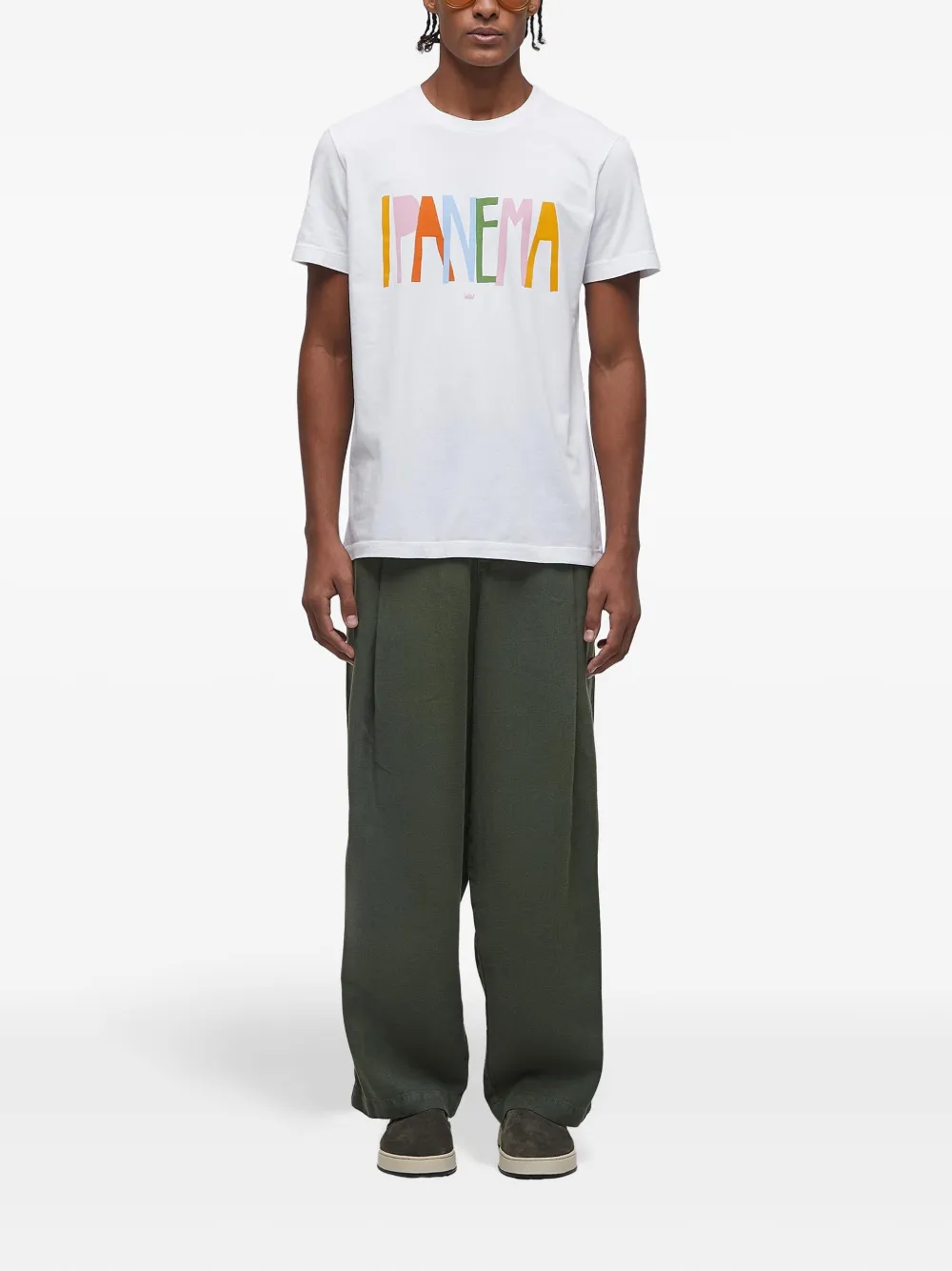 Osklen Stone Ipanema T-shirt Wit