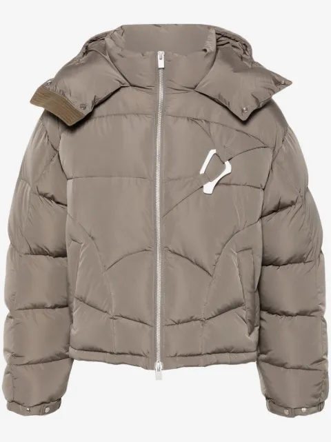 HELIOT EMIL Abstract puffer jacket