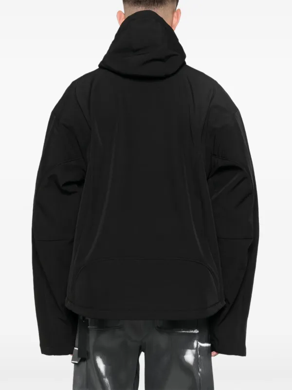 HELIOT EMIL Hooded Jacket | Black | FARFETCH BN