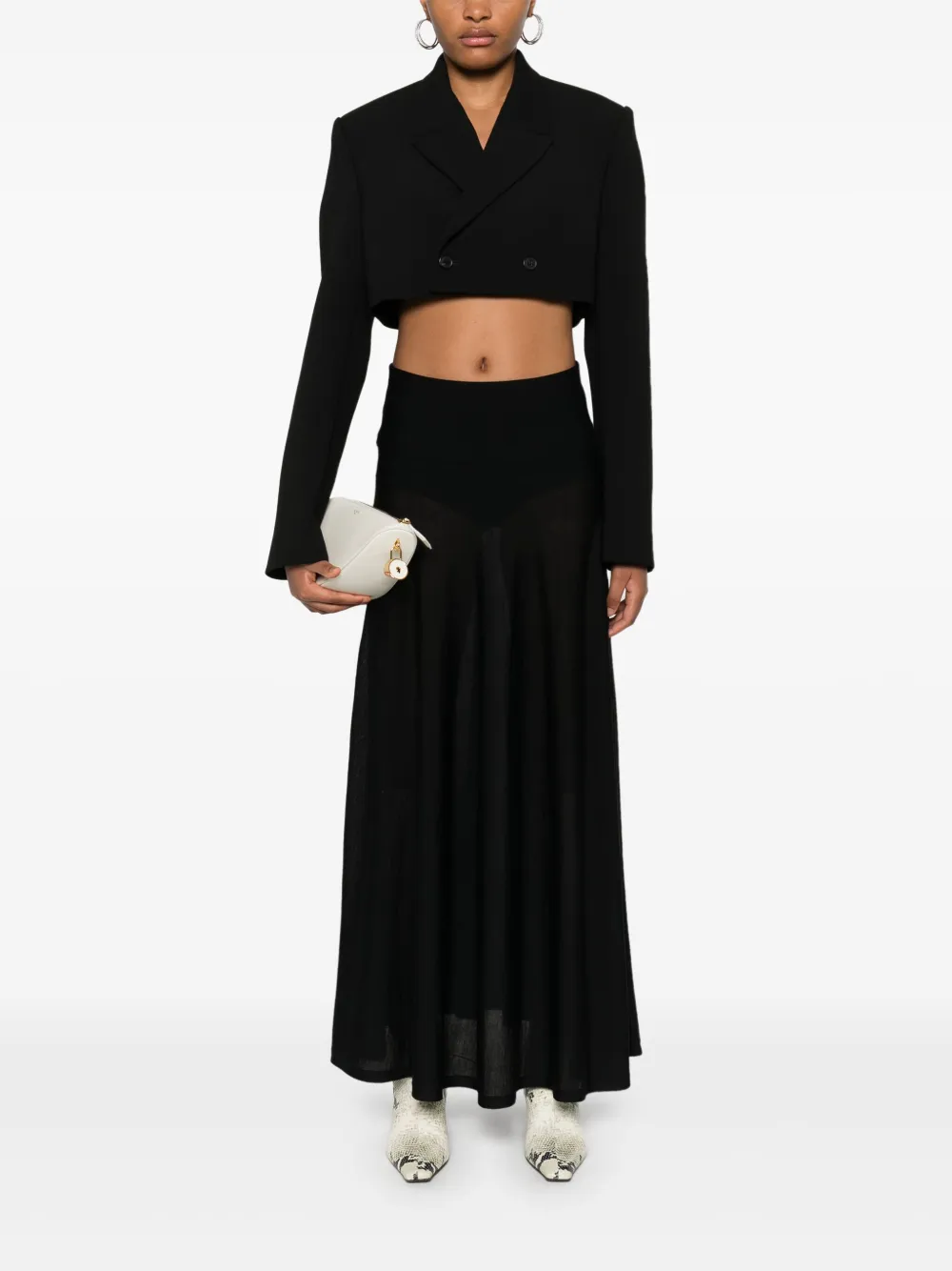 Alaïa Fluid knitted skirt | A-Line Skirts | Image 2