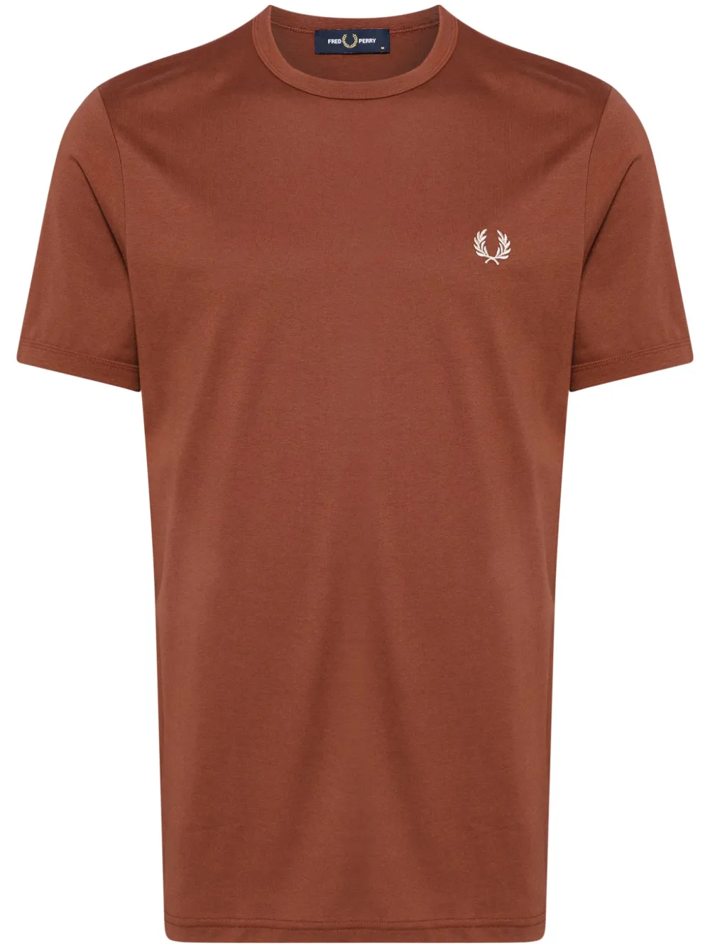 Fred Perry Ringer T-shirt Bruin