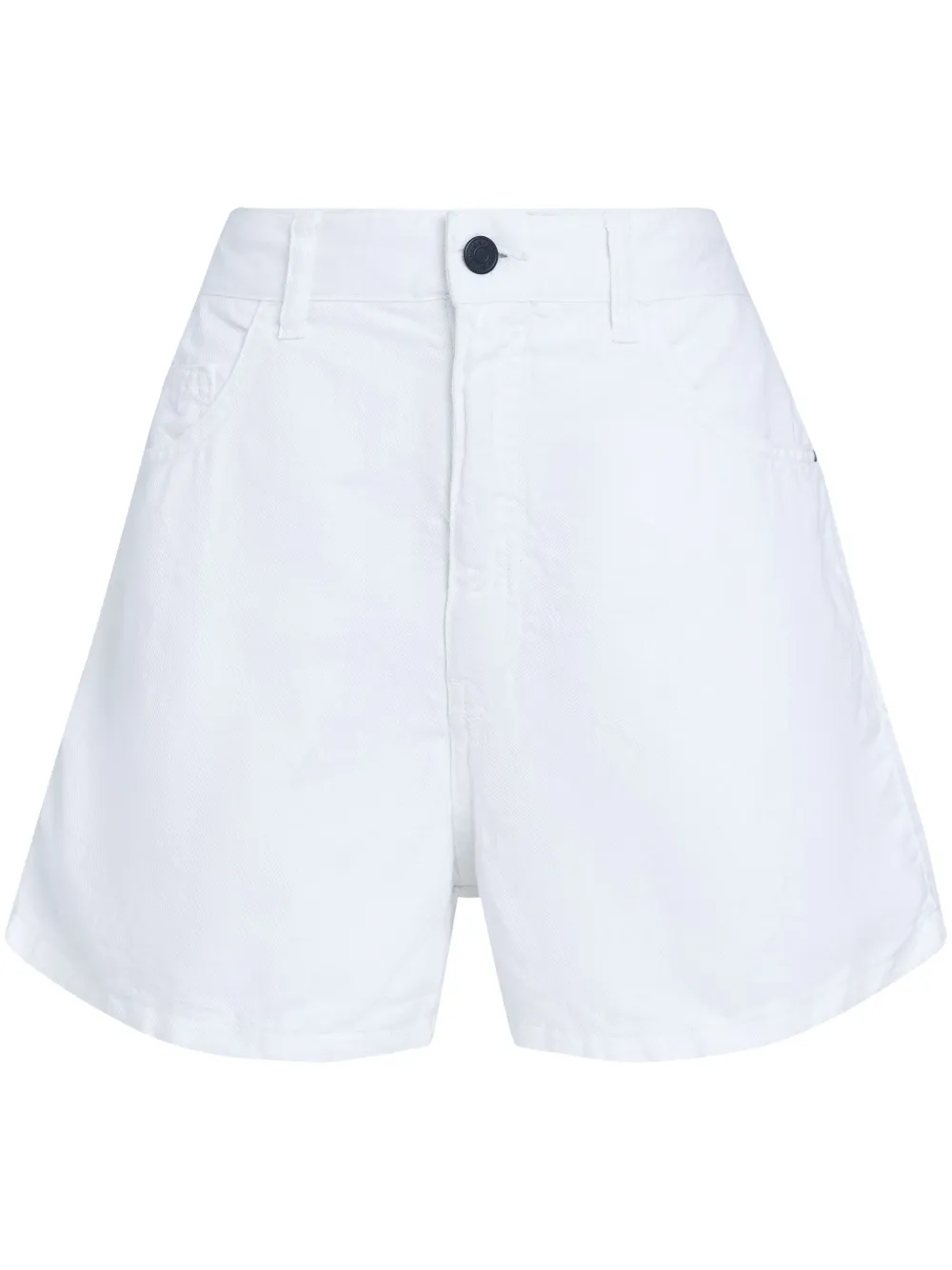 Osklen Shorts met gekreukte afwerking Wit