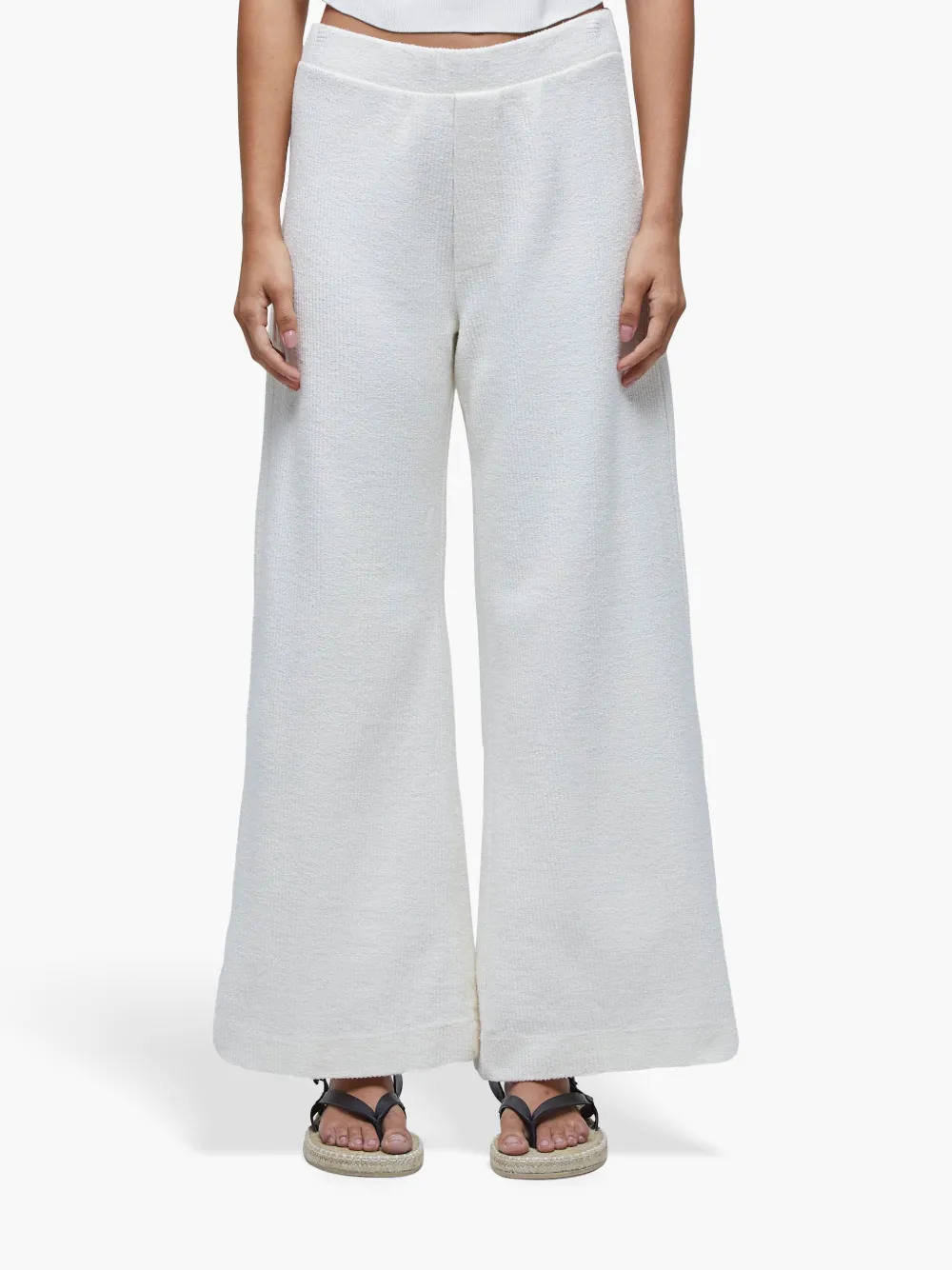 Osklen Broek met wijde pijpen Wit