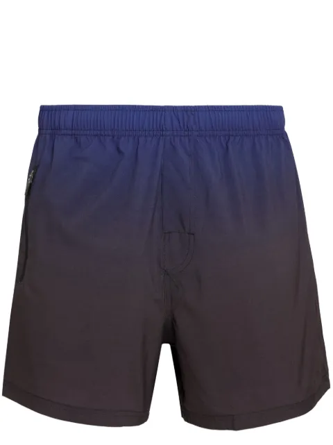 Osklen gradient-effect swim shorts