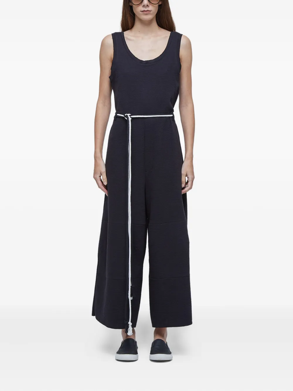Osklen Jumpsuit met ceintuur Zwart