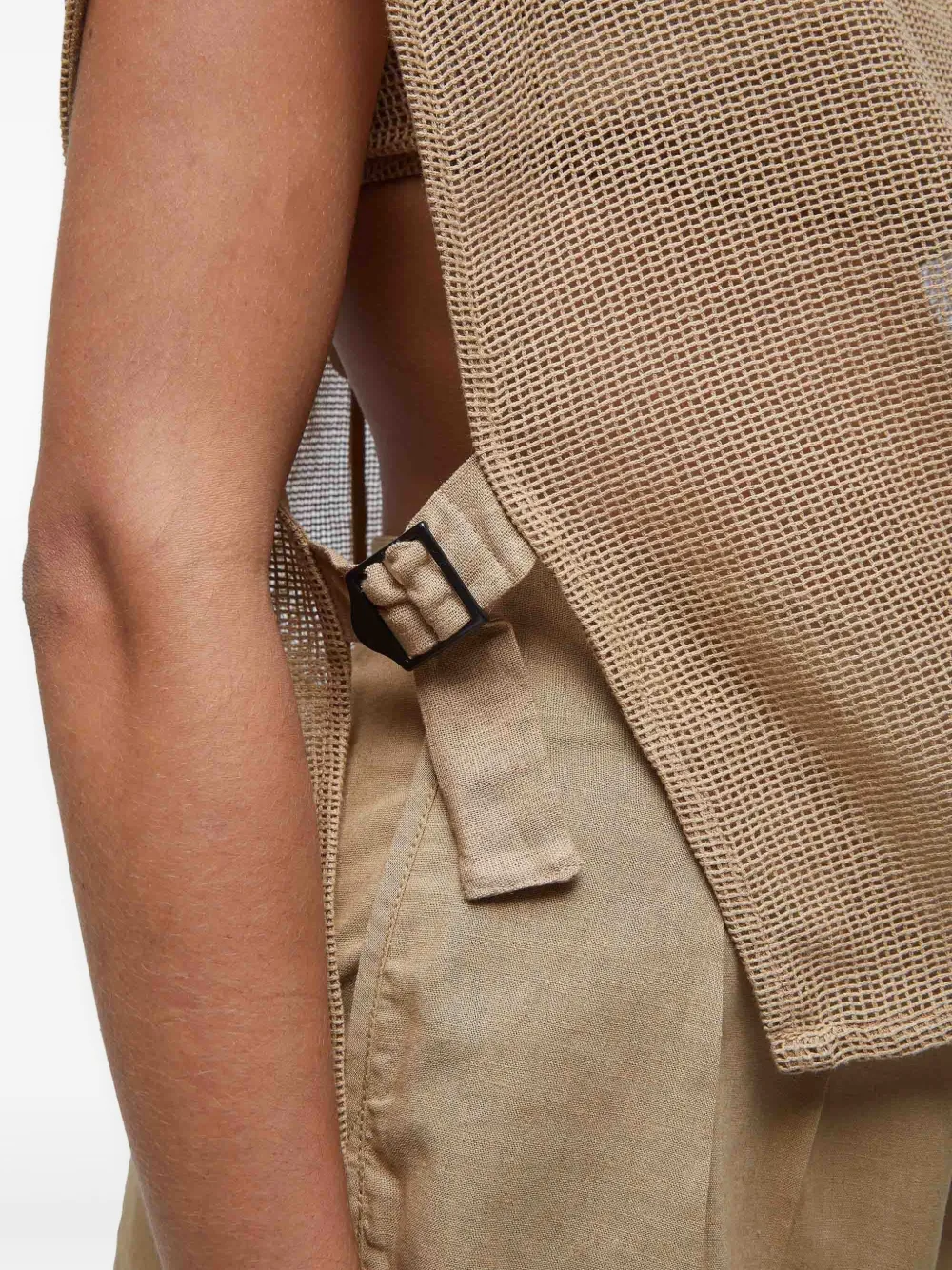 Osklen Katoenen gilet Beige