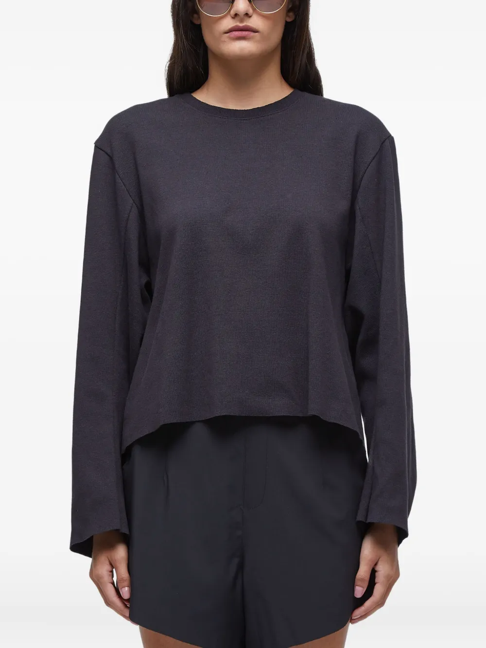 Osklen cotton-blend jumper | Black | Image 1