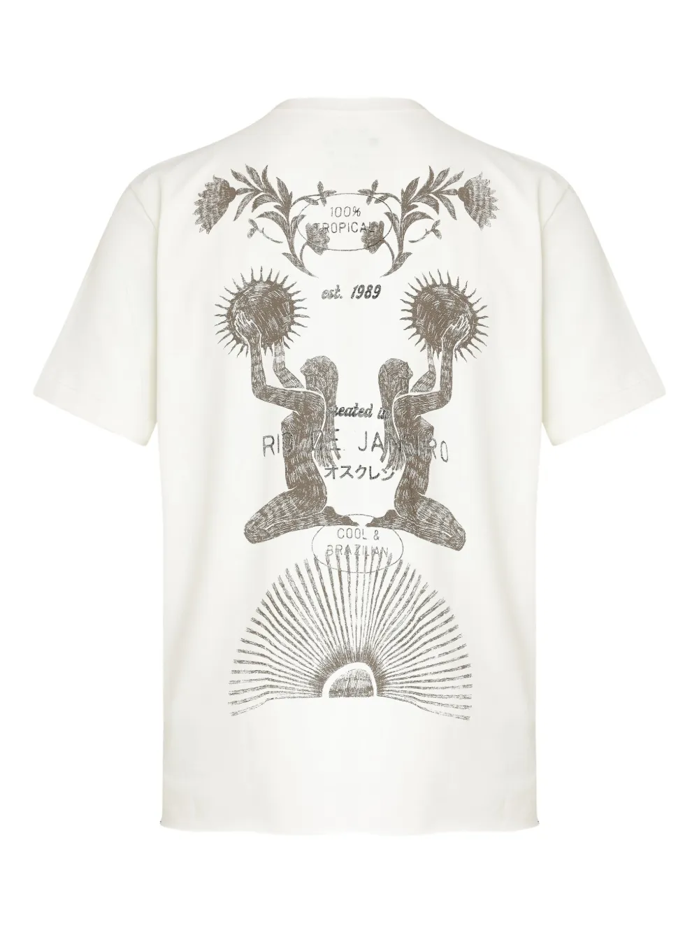 Osklen Trace Women T-shirt Wit
