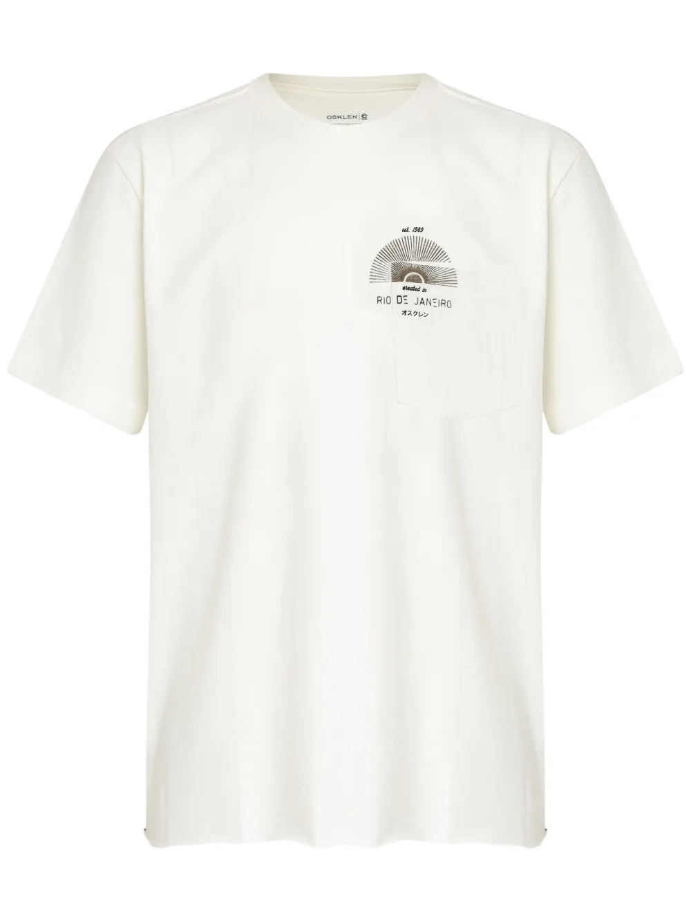 Osklen Trace Women T-shirt Wit