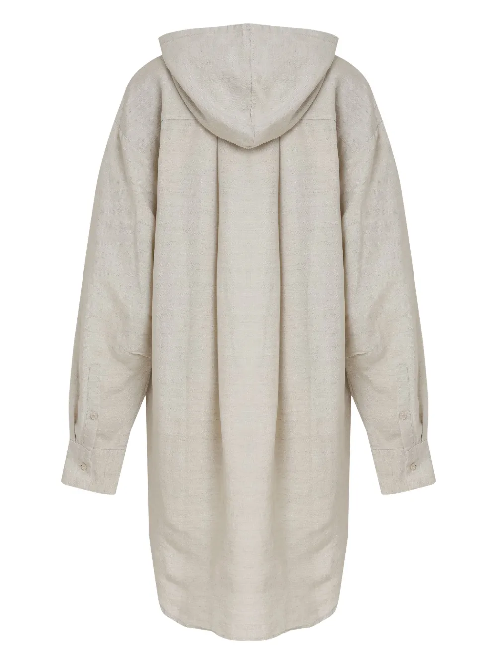 Osklen Overhemd met capuchon Beige