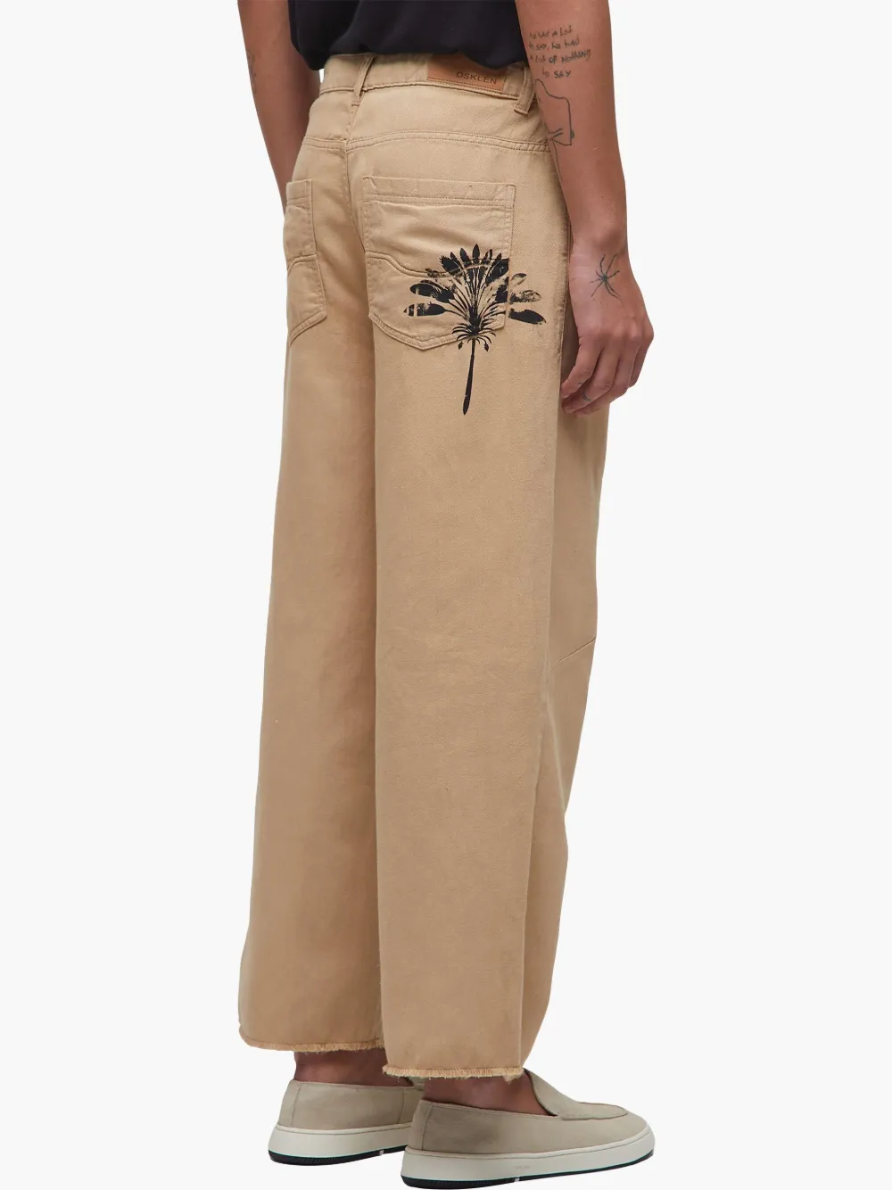 Osklen Straight broek Beige