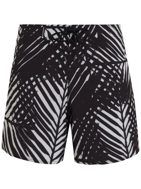 Osklen palm tree-print swim shorts
