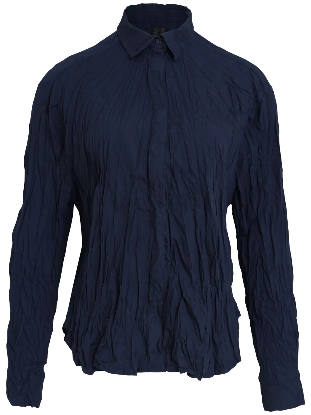 Osklen Blouse met kreuk-effect Blauw