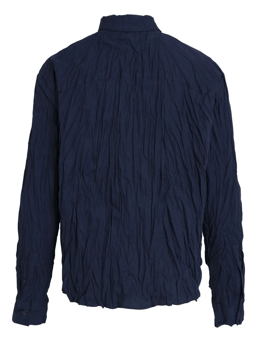 Osklen Blouse met kreuk-effect Blauw