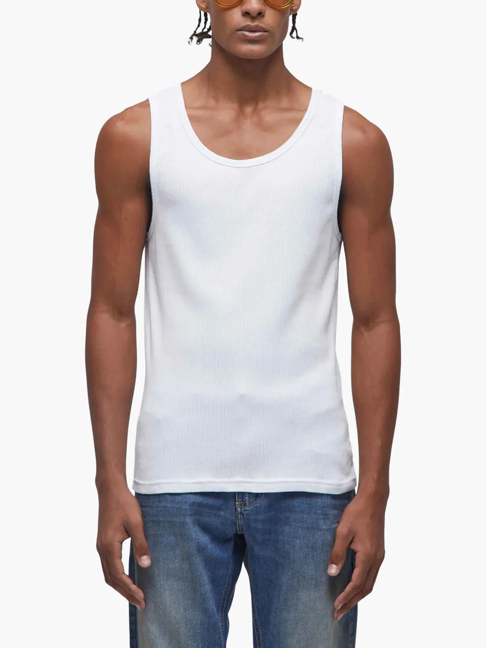 Osklen Rib-E gilet Wit
