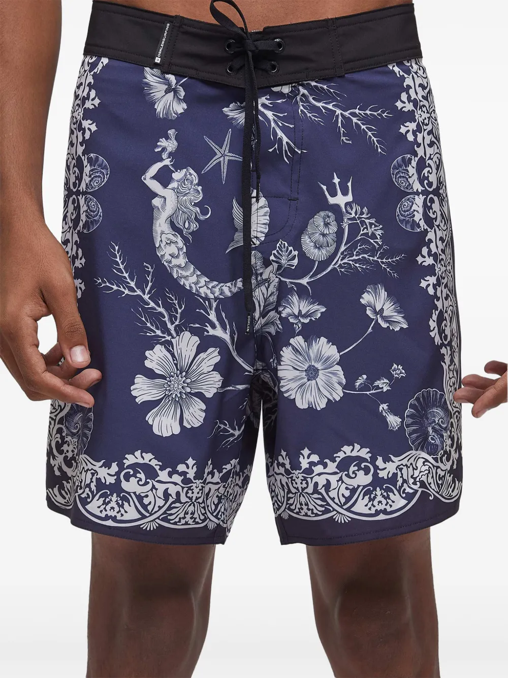 Osklen Oceans Square zwembroek Blauw