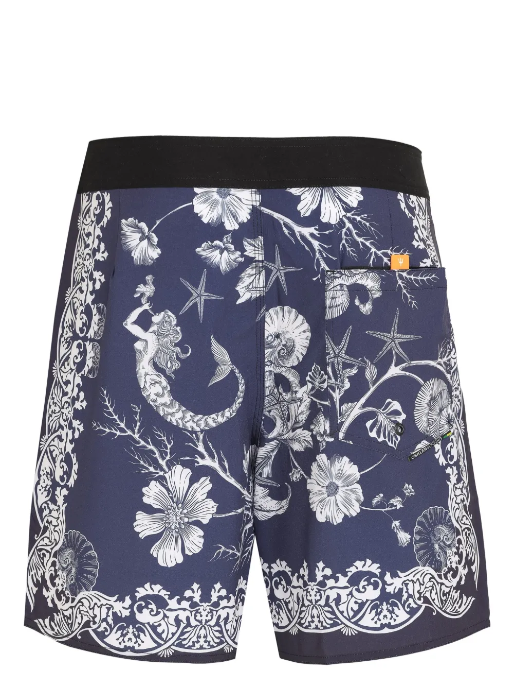 Osklen Oceans Square zwembroek Blauw