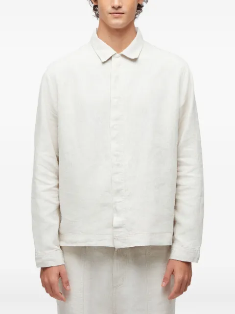 Osklen linen shirt jacket 