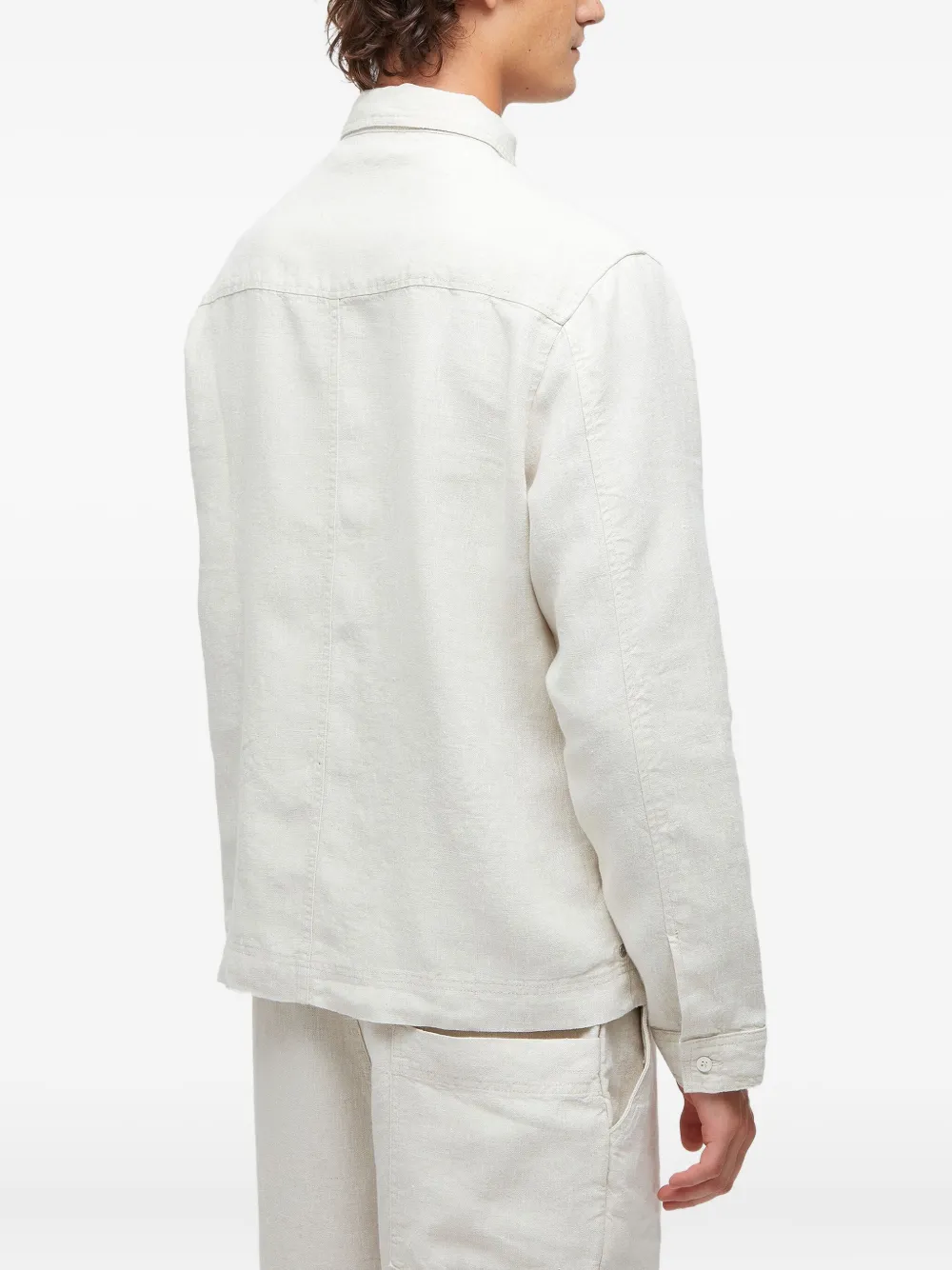 Osklen linen shirt jacket | Shirt Jackets | Image 2