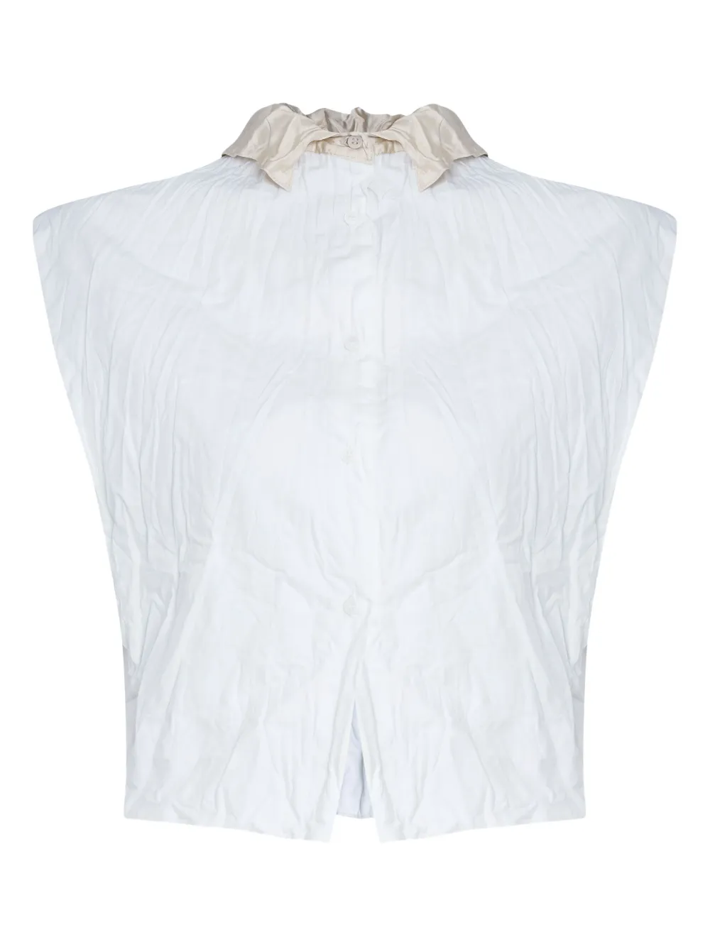 Osklen Gekreukte blouse Wit