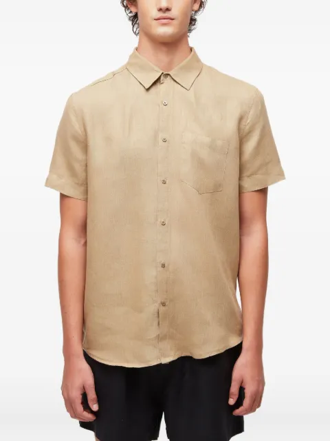 Osklen linen short-sleeve shirt
