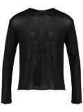 Osklen tricot knit jumper - Black
