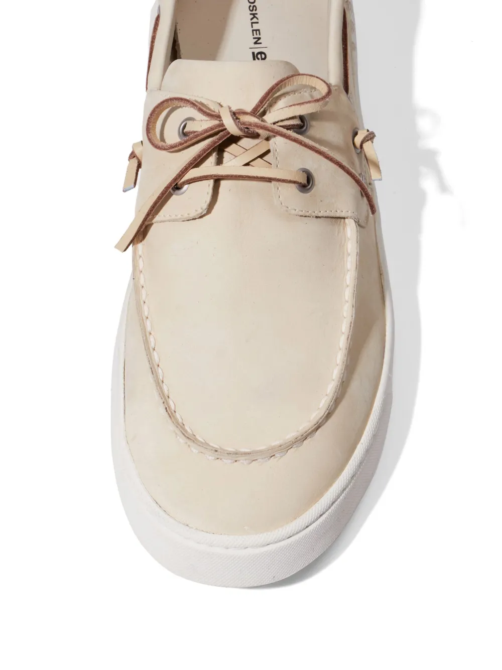 Osklen Soho Dockside boat shoes Neutrals