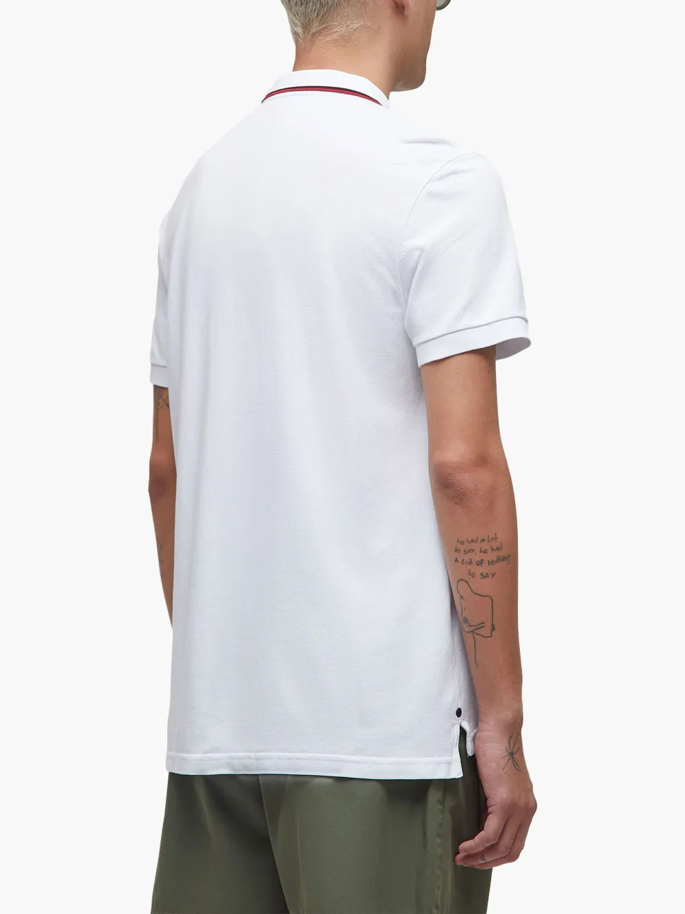 Osklen Tridente poloshirt Wit