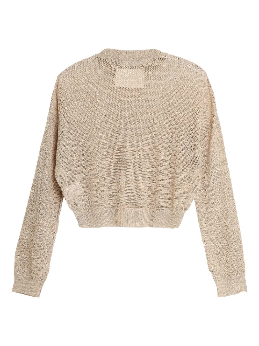 Osklen Gebreide top met kurk Beige