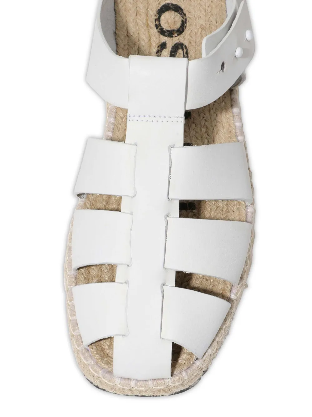Osklen resort leather mules White