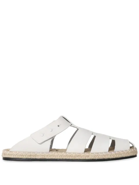 Osklen resort leather mules