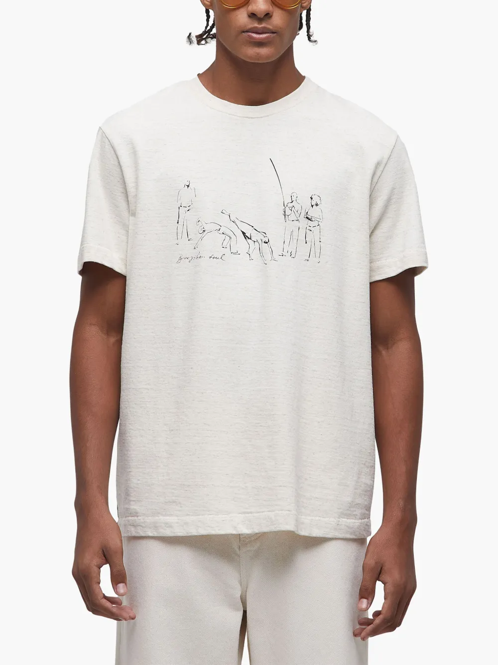 Osklen Capoeira Soul T-shirt Wit
