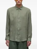 Osklen linen-blend shirt - Green